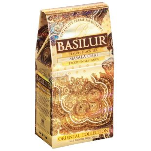 Basilur, Masala, 100 г, Чай Базилур, Масала, черный со специями