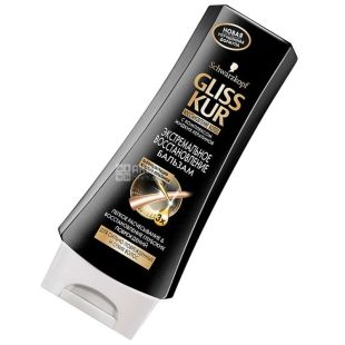 Gliss Kur, 200 мл, бальзам, Экстремальное восстановление