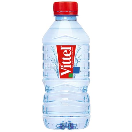 Vittel, упаковка 6 шт. по 0,33 л, негазированная вода, ПЭТ