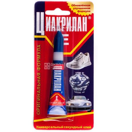 Циакрилан, 2 г, клей, м/у