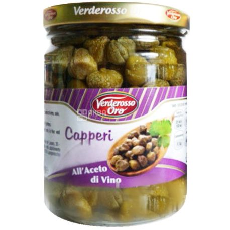 Verderosso Oro, 190 г, каперсы Capperi