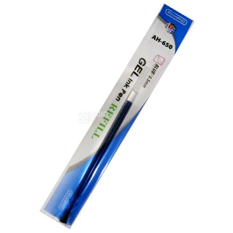 AIHAO, 12 шт., 0,5 мм, стержень для ручки, Гелевый, Синий