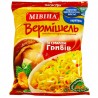 Мівіна, 60 г, Вермішель швидкого приготування зі смаком грибів, негостра