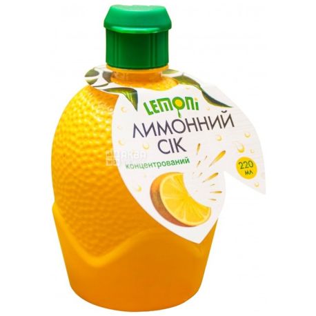 Lemoni, 220 мл, сік лимона, приправа