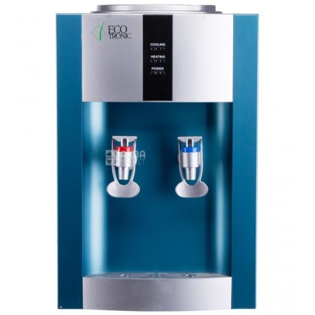 Ecotronic H1-TE Silver, Кулер для воды с электронным охлаждением, настольный