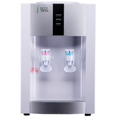 Ecotronic H1-TE White, Кулер для воды с электронным охлаждением, настольный