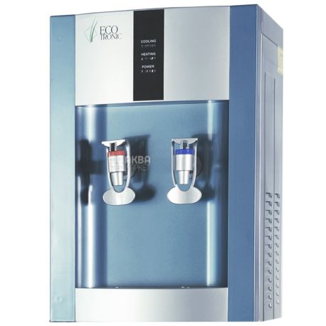Ecotronic H1-T Silver, Кулер для води з компресорним охолодженням, настільний