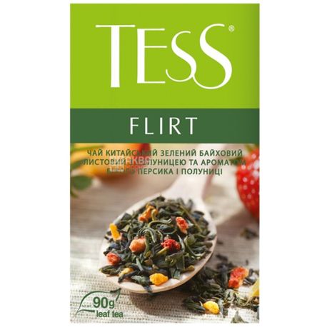 Tess, Flirt, 90 г, Чай Тесс, Флірт, зелений