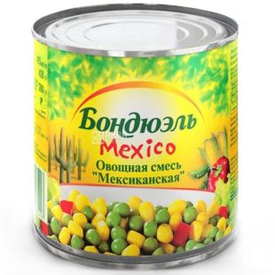 Bonduelle, 425 г, овощная смесь, Mexico