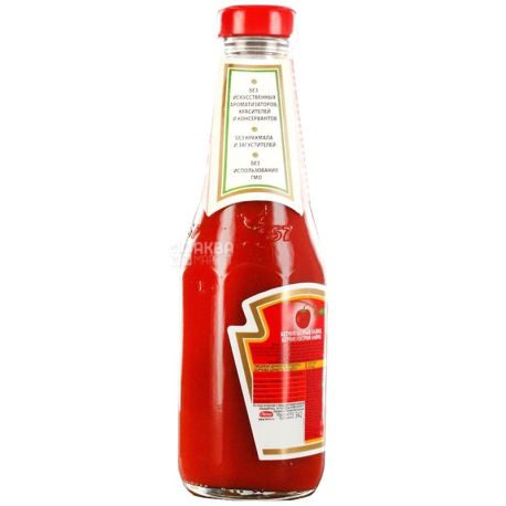 Heinz, 300 мл, кетчуп, томатный, стекло
