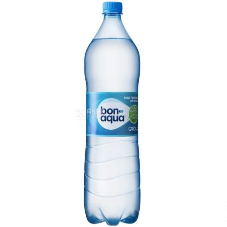 BonAqua, 1,5 л, БонАква, Вода минеральная негазированная, ПЭТ