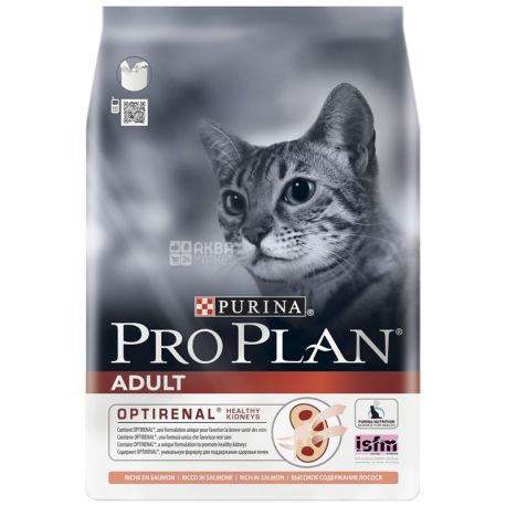 Pro Plan, 1.5 kg, Cat Food, Adult, Salmon