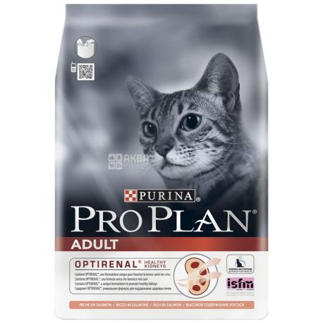 Pro Plan, 1,5 кг, корм для котів, Adult, Salmon