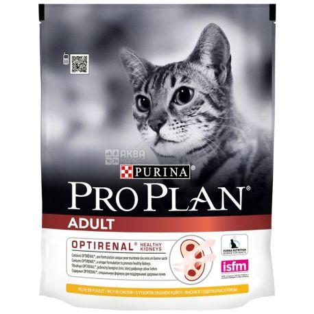 Pro Plan, 400 г, корм для котов, Adult, Chicken