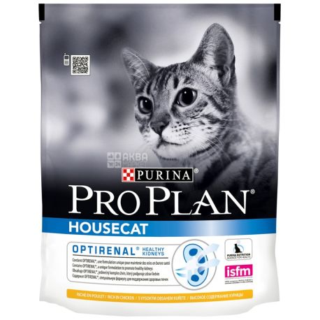 Pro Plan, 400 г, корм для котов, Adult, House Cat, Chicken