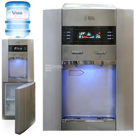Ecotronic G2-LFPM Silver, кулер для води підлоговий