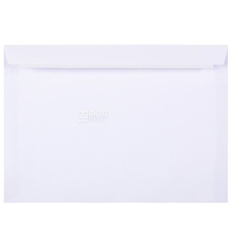 Envelope C5 (162х229 mm) white 100 pcs., With tear-off tape, TM Klerk
