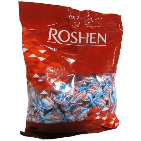 Roshen, 150 г, конфеты карамельные, Молочная капля