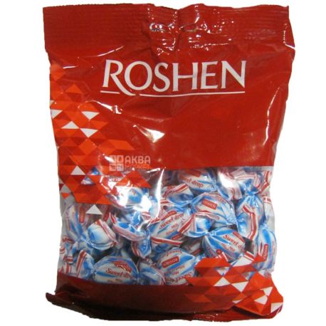 Roshen, 150 г, конфеты карамельные, Молочная капля