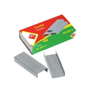 Klerk, 1000 шт., скоби для степлера, № 10, м/у