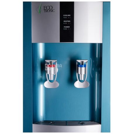 Ecotronic H1-LE Silver, Кулер для воды с электронным охлаждением, напольный