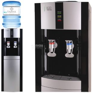 Ecotronic H1-LC Black, кулер для воды напольный