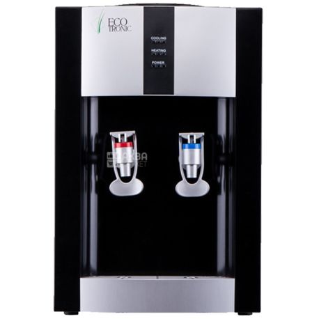 Ecotronic H1-T Black, Кулер для води з компресорним охолодженням, настільний