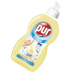 Pur, 450 мл, бальзам для мытья посуды, ромашка