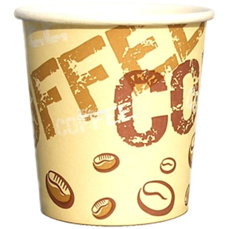 Coffee Coffee Стакан бумажный с рисунком 175 мл, 50 шт, D71