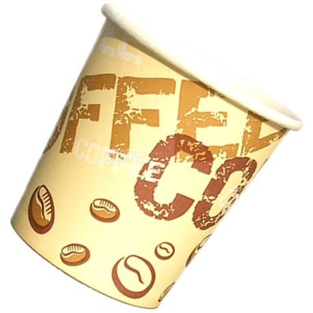 Coffee Coffee Стакан бумажный с рисунком 175 мл, 50 шт, D71