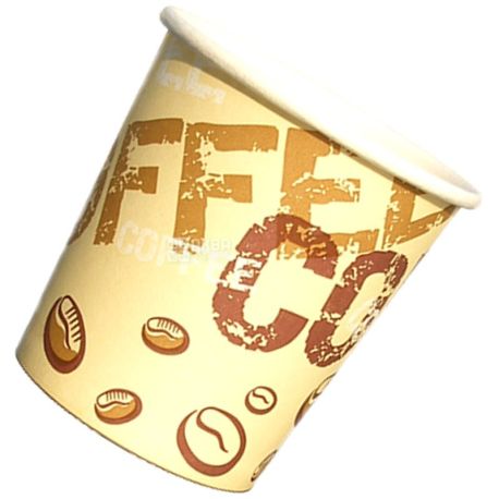 Coffee Coffee Стакан бумажный с рисунком 250 мл, 50 шт, D77