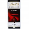 Lindt Excellence Chilli, 100 г, Линдт, Черный шоколад с перцем чили, 48% какао