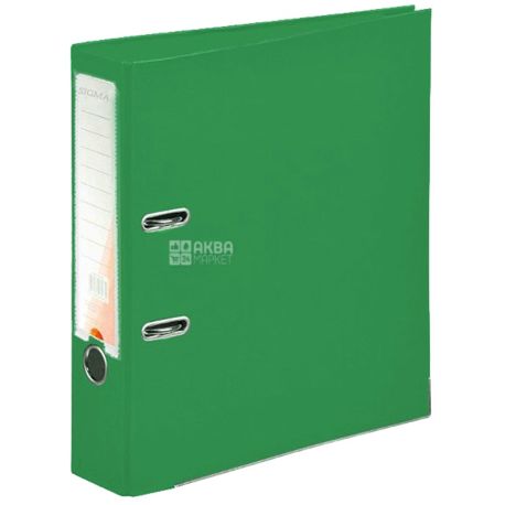SIGMA, 5 cm, binder, Green, A4, m / s