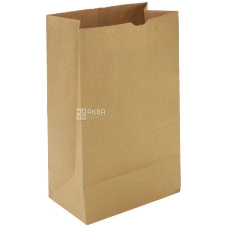 Promtus, 120x80x250 mm, paper package, No handles, Brown