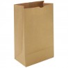 Промтус, Пакет бумажный, без ручек, крафт, 120x80x250 мм