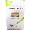 Промтус, Зубочистки с ментолом в индивидуальной упаковке, 1000 шт.