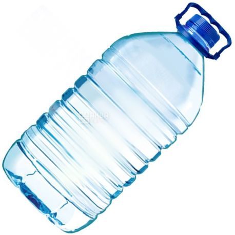 Bottle, 5 l PET, with lid and handle
