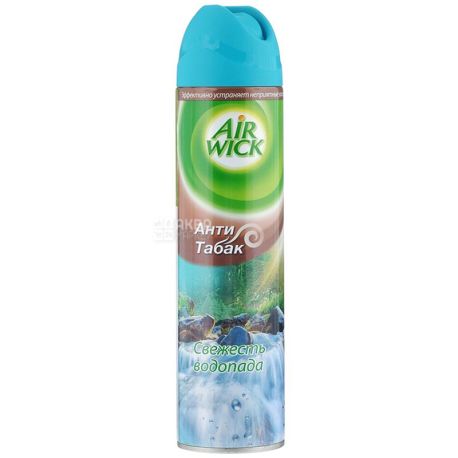 Air Wick, 240 ml, air freshener, waterfall freshness, Antitabac