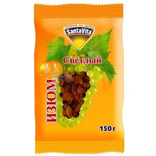 СантаВіта, 150 г, СантаВіта, Родзинки світлий