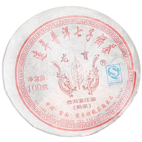 Османтус, Bing cha Shue, Puerh, 100 г, Чай, Бин ча Шу пуэр, черный
