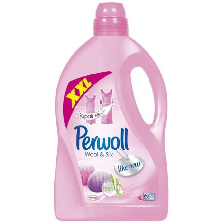 Perwoll, 4 л., гель для стирки деликатных тканей, Balsam Magic