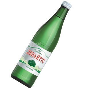 Девайтис, 0,5 л, Вода минеральная негазированная, стекло