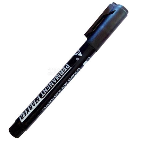 TENFON, 2-4 mm, permanent marker, Black, m / s
