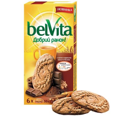BelVita, 300 г, печенье, Шоколад