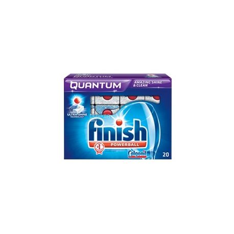 Finish Quantum таблетки 20 шт для посудомоечных машин