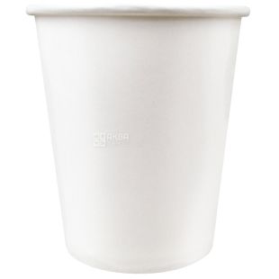 Стакан паперовий білий 180 мл, 50 шт, D69