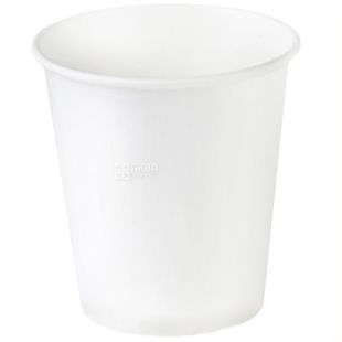 Промтус Стакан паперовий білий 110 мл, 50 шт, D65