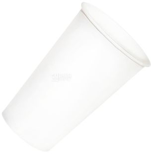 Промтус Стакан паперовий білий 450 мл, 50 шт, D92