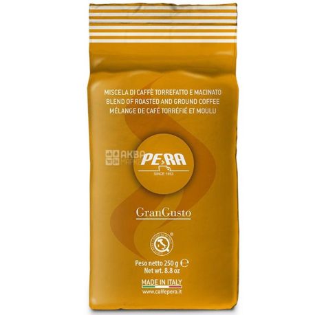 Pera Gran Gusto, Ground Coffee, 250 g