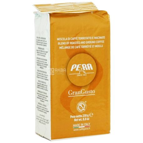 Pera Gran Gusto, Ground Coffee, 250 g